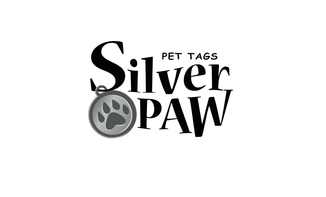 Silver Paw Pet Tags